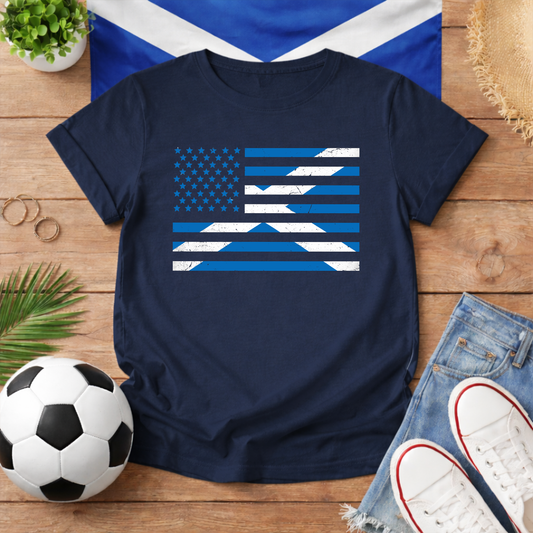 Scotland Flag World Cup Scotland Slogan Baby Tee