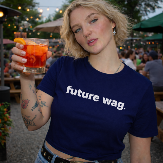Future Wag World Cup Scotland Slogan Baby Tee