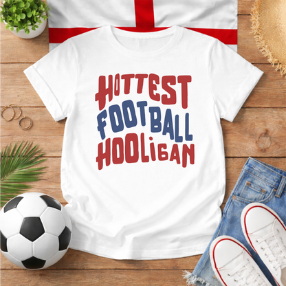 Hottest Football Hooligan World Cup Slogan Baby Tee