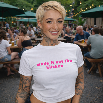 Made It Out The Kitchen Baby Style Tee